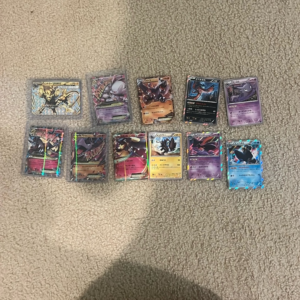 Japanese Pokémon cards